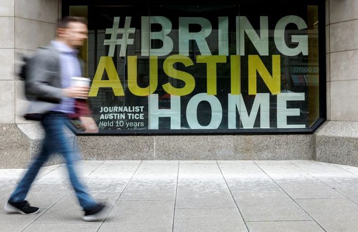 US Races To Find Captive Journalist Austin Tice After Syria Regime ...