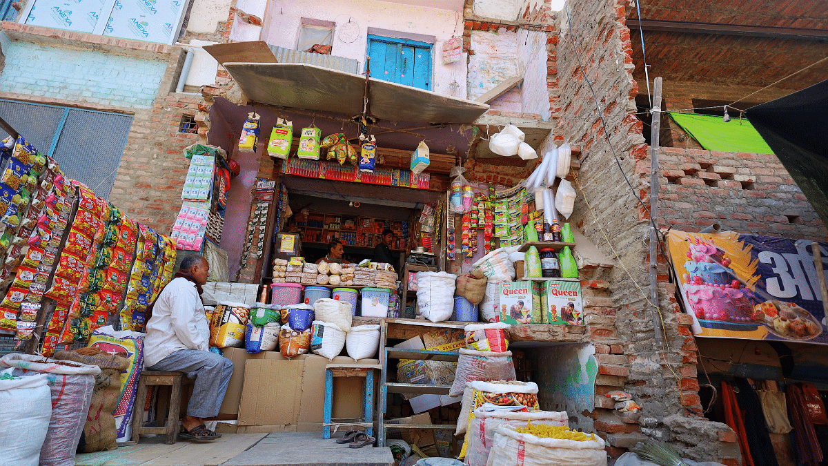 A shop owner who dismantled portion of his building that encroached on government land | Manisha Mondal | ThePrint 