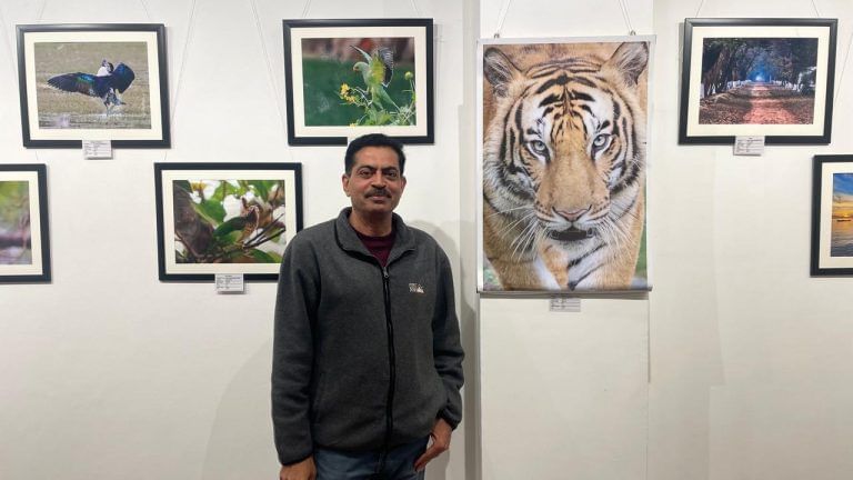 A leopard’s gaze, a tiger’s stripes: Brigadier Bikram Singh’s pandemic hobby turns into art