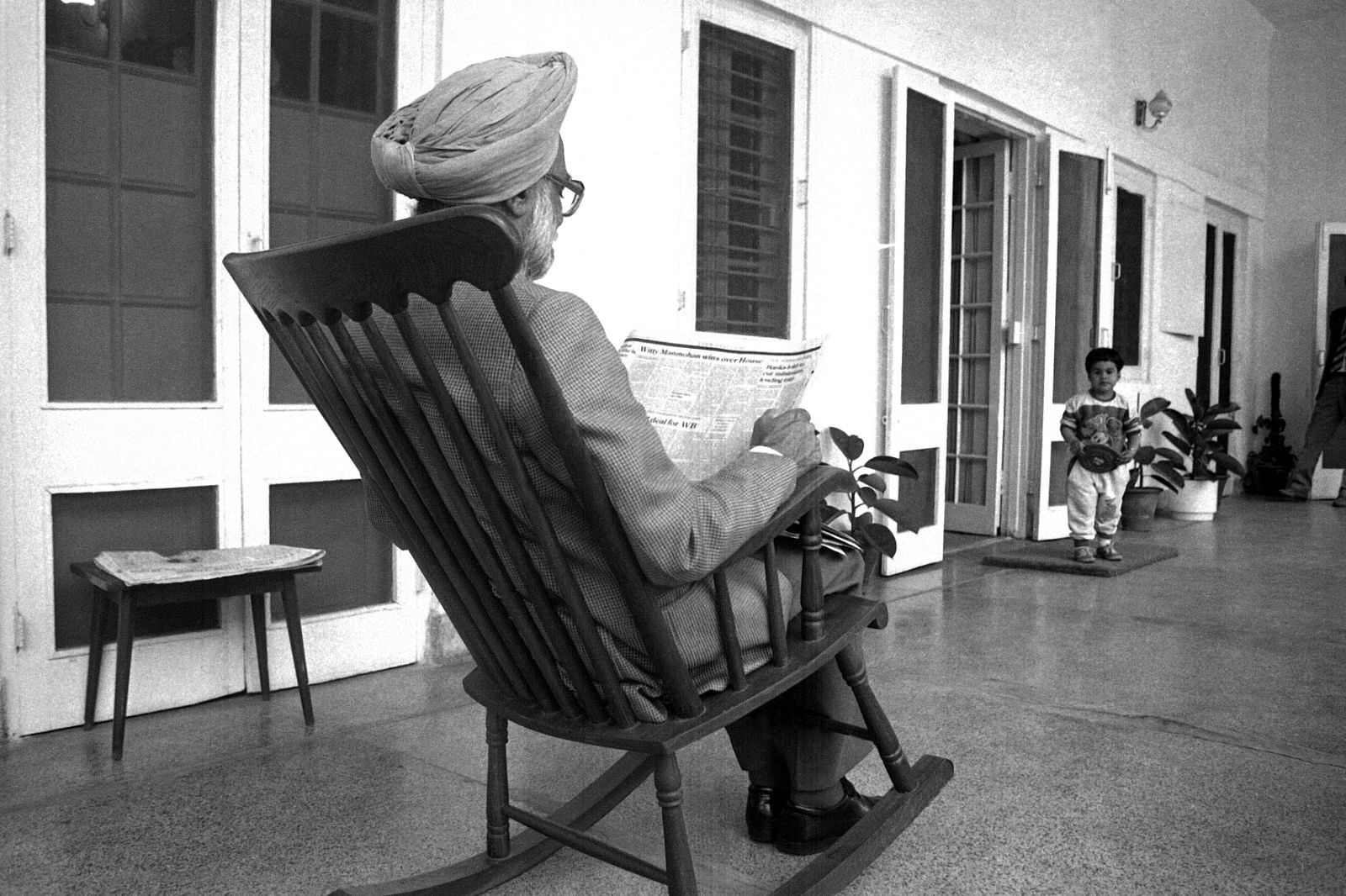 The finance minister at his residence just a day before the historic 1991 budget that liberalised the Indian economy. | Photo: Praveen Jain