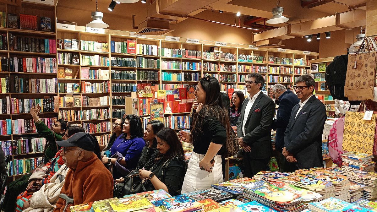 Audience filled the small space at the shop to listen to the many memories of the decade | Tina Das, ThePrint