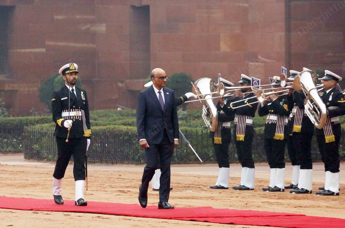 Tharman Shanmugaratnam receives Guard of Honour | Praveen Jain | ThePrint