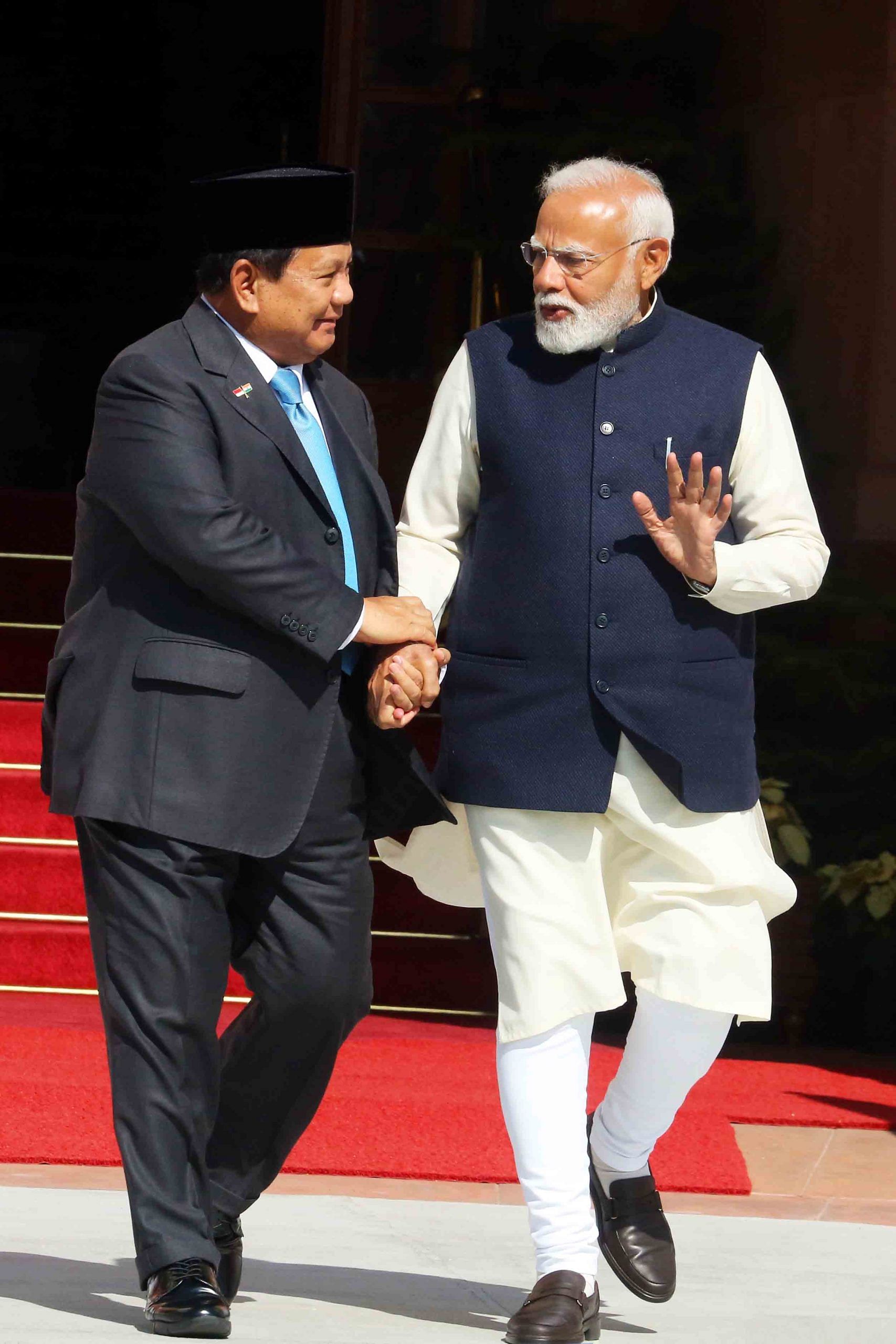 PM Modi with the Indonesian president at Hyderabad House | Praveen Jain | ThePrint
