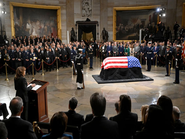 US: National funeral service for Jimmy Carter begins, all living former presidents present
