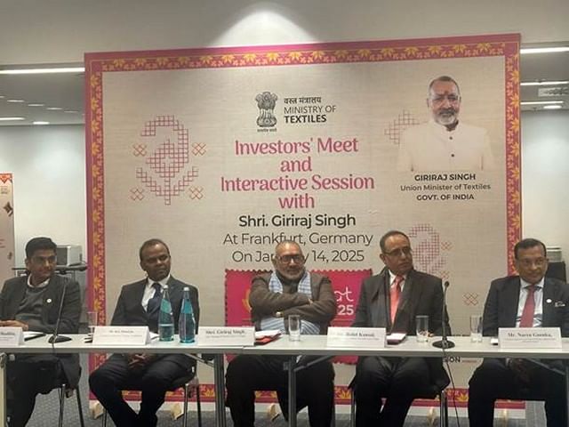 Textiles Minister Giruraj Singh inaugurates India Pavilion at Heimtextil 2025 in Germany