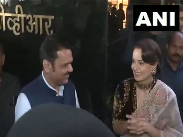 CM Devendra Fadnavis attends screening of Kangana Ranaut's film 'Emergency'