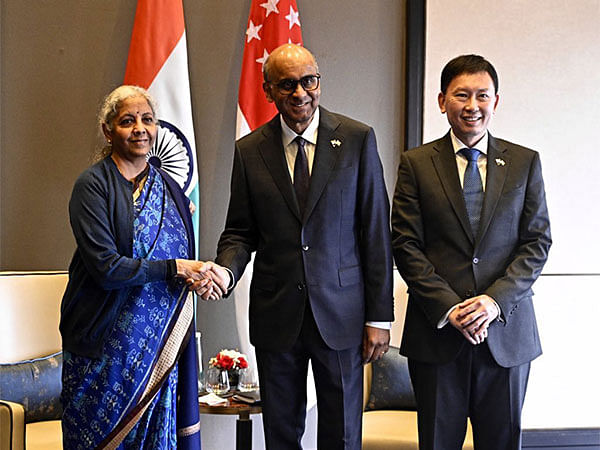 FM Sitharaman meets Singapore's President,  expresses confidence in expanding trade