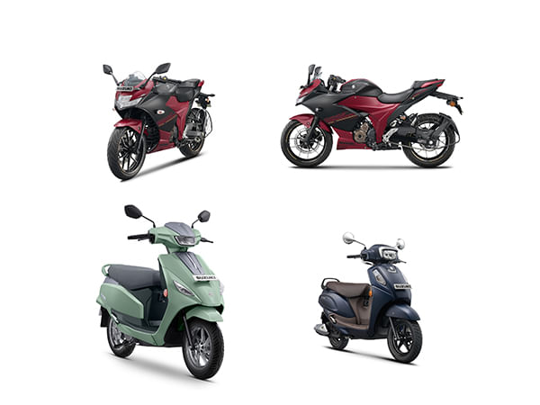 Suzuki Motorcycle launches three products at Auto Expo including its first EV scooter
