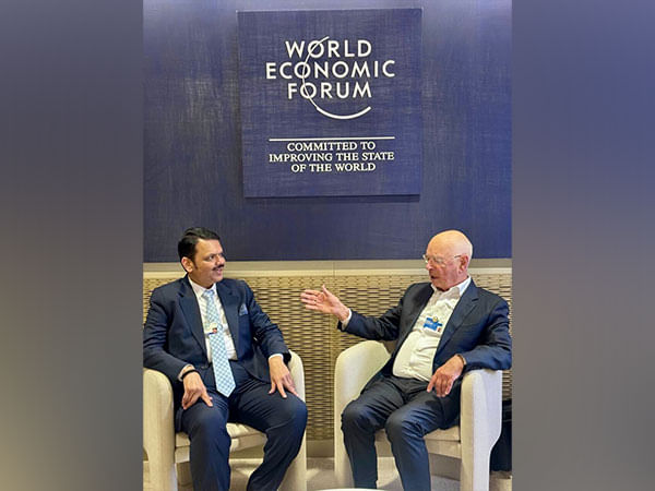 Maharashtra CM Devendra Fadnavis meets WEF founder, State's Pavilion set for record investment 