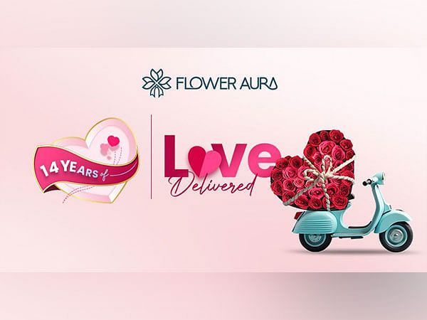 FlowerAura Celebrates 14 Years of Love with Valentine's Day Theme: 