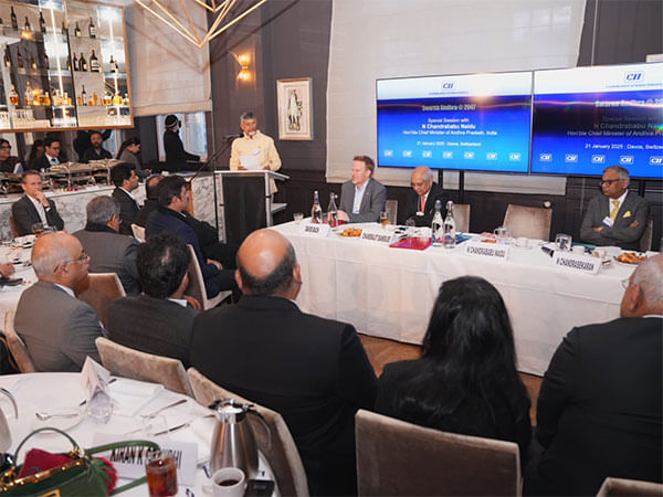CII Special Session at Davos unveils vision for Swarna Andhra@2047 and India's green industrial future