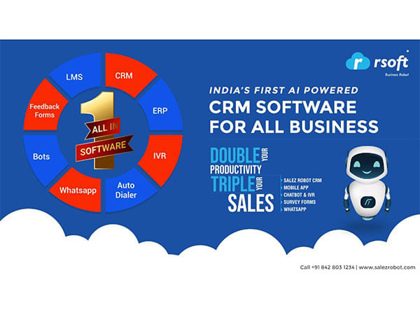 Revolutionize Business Success with RSoft's Salez Robot - AI-Powered CRM for Modern Industries