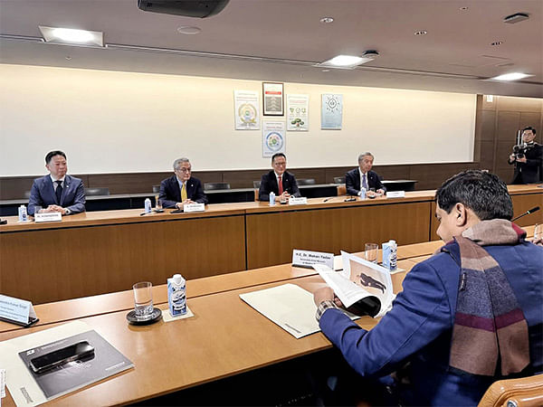 MP CM Mohan Yadav visits Bridgestone Headquarters in Tokyo, invites officials for Global Investors Summit