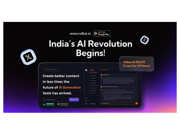 Volkai AI Takes X.com by Storm: India's Homegrown AI Dominates Trending for 24 Hours, Ignites Social Media Frenzy