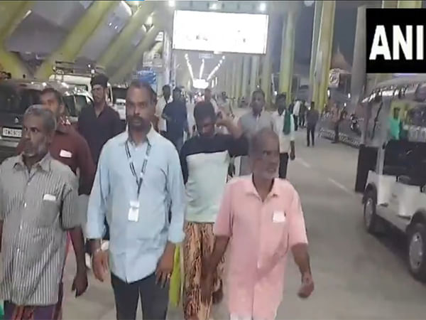 Tamil Nadu: Six Indian fishermen released from Sri Lankan prison, arrive in Chennai
