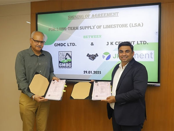 JK Cement Ltd. and GMDC Forge Long - Term Alliance for High-Quality Limestone Reserves in Gujarat