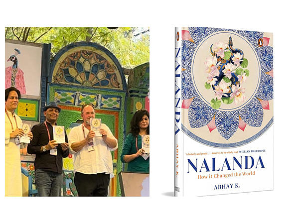 Abhay K's new book 'Nalanda: How It Changed the World' launched at Jaipur Literature Festival