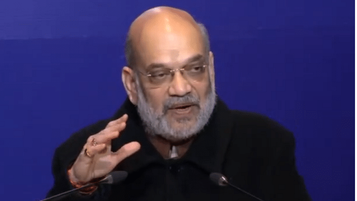 Home Minister Amit Shah at Bharatpol launch | screengrab from video | X/@ANI