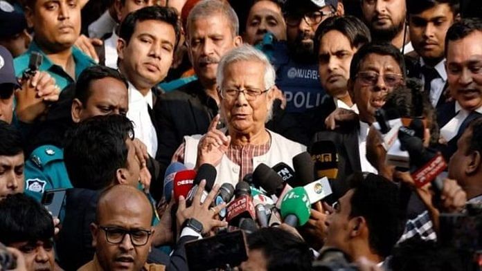 Nobel laureate Muhammad Yunus, chief adviser of Bangladesh’s interim government | Reuters