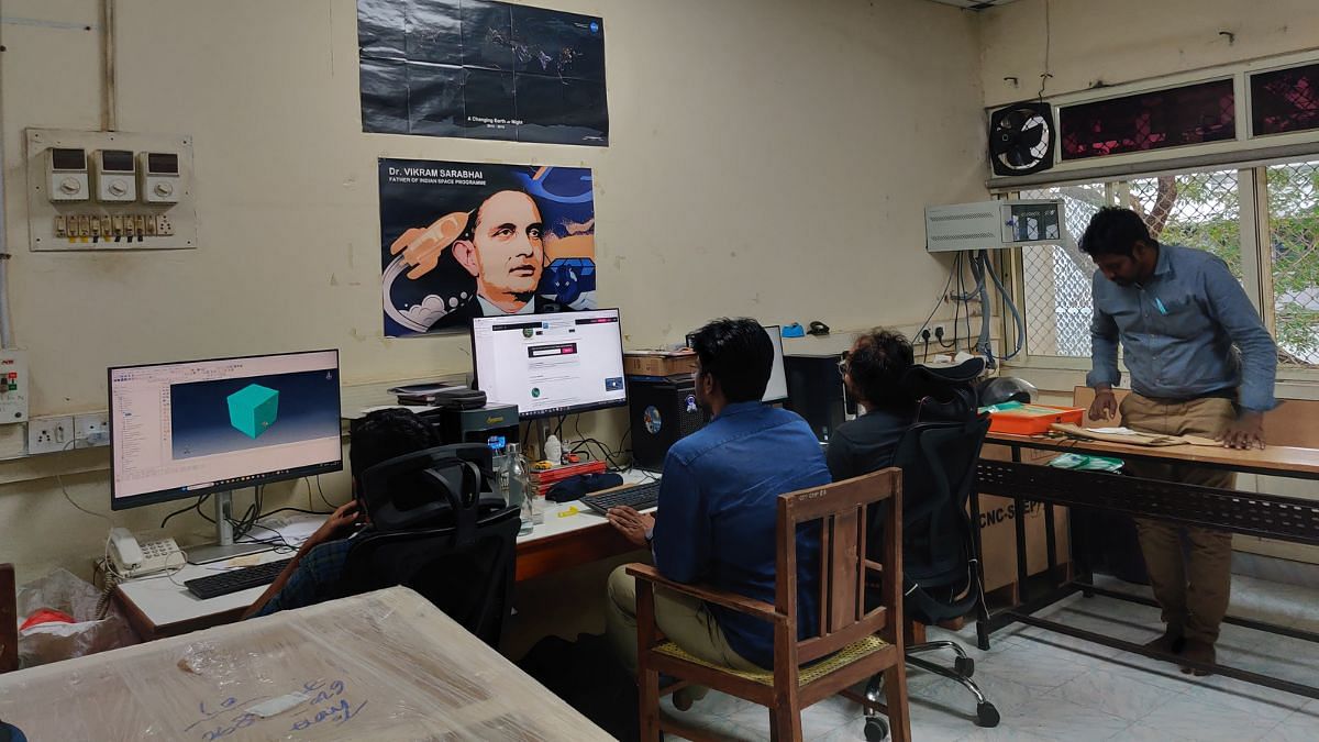 The ExTeM workstation in IIT Madras' mechanical engineering department building