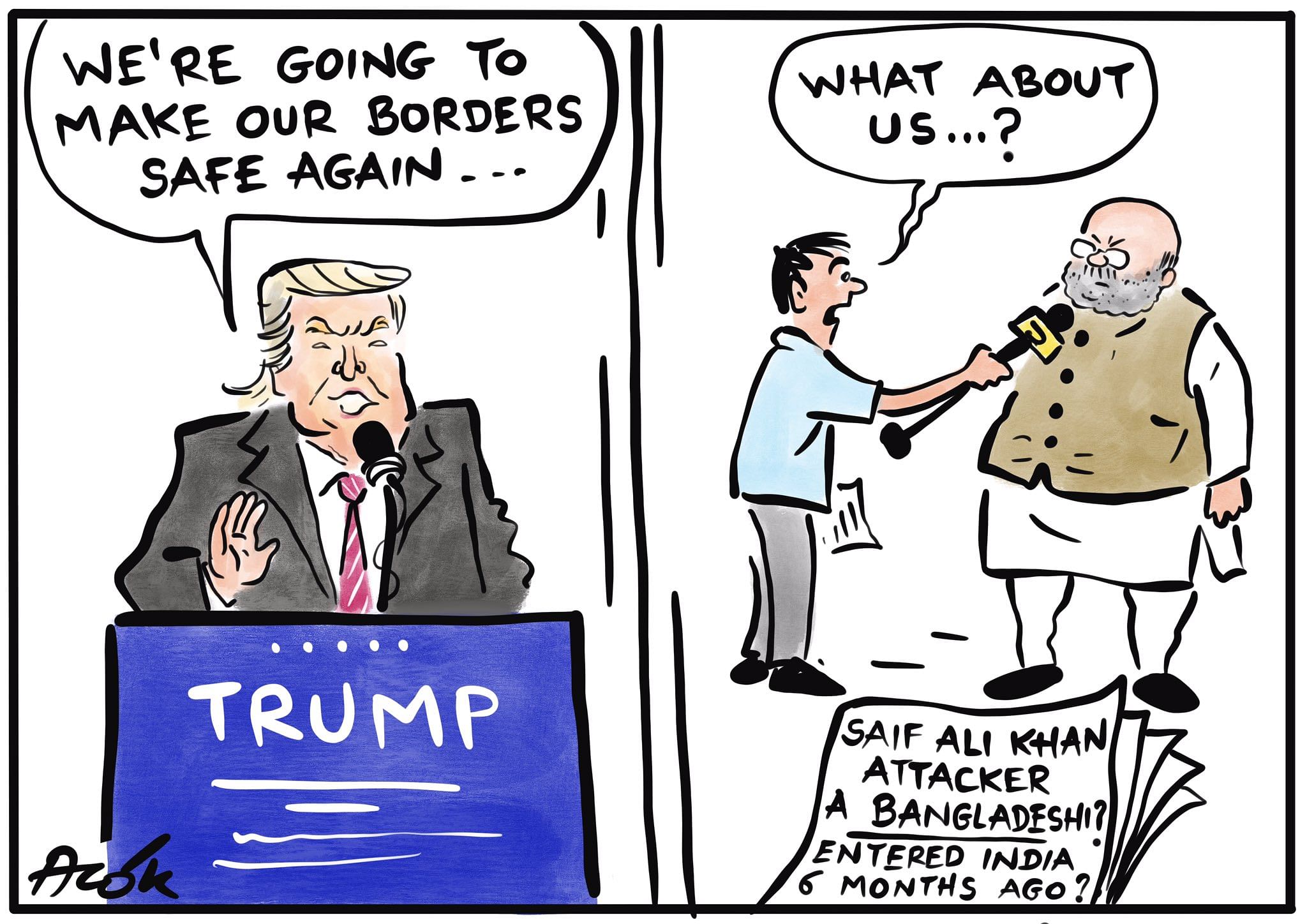 Cartoonist Alok | X/@caricatured