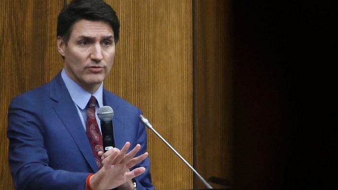 File photo of Canada's Prime Minister Justin Trudeau | REUTERS/Blair Gable