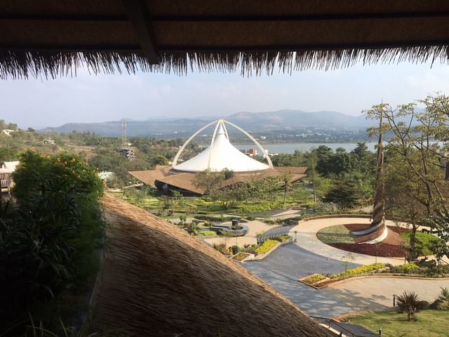 The villas at Swastik called guhas have no sharp edges, giving it an interconnecting womb-like area | Photo: Amrtansh Arora, ThePrint