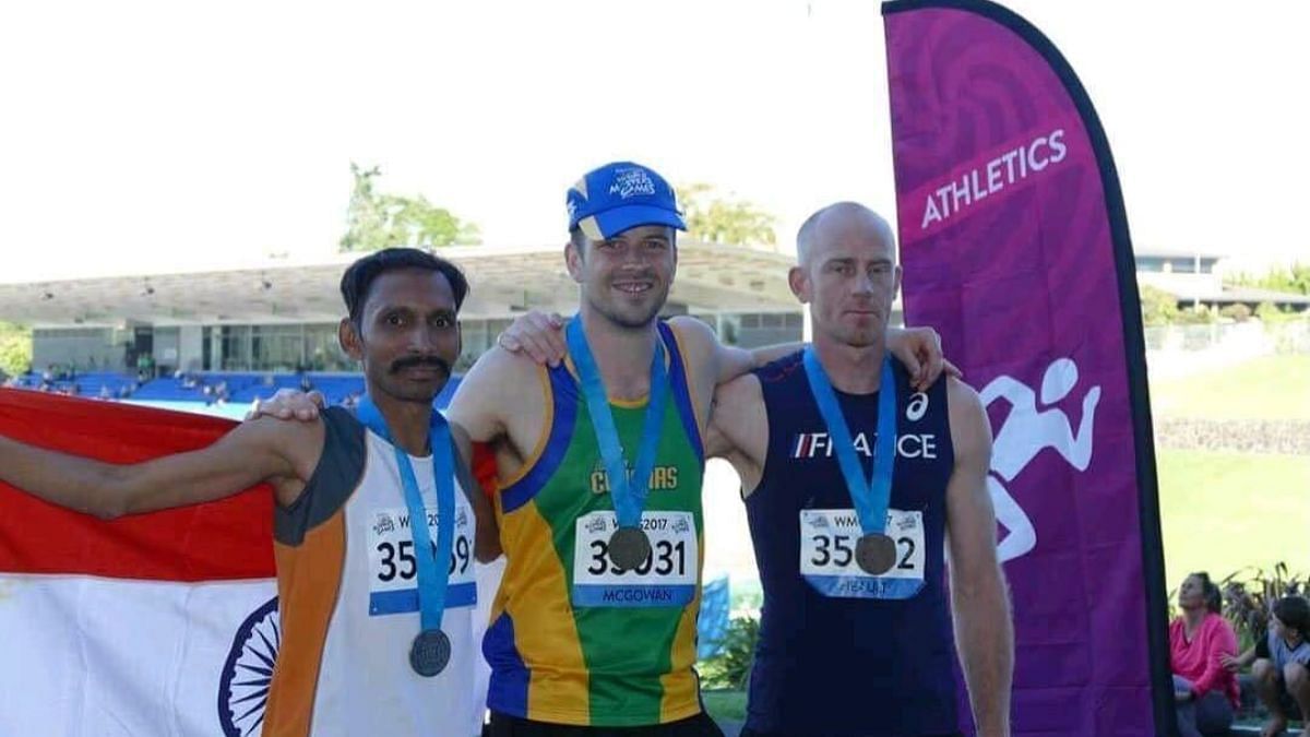 Patil at the 2017 edition of the World Masters Games in Auckland, New Zealand. The event featured over 28,000 athletes from 100 countries, competing in 28 sports. | By special arrangement