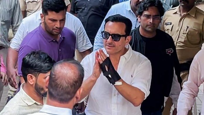 File photo of actor Saif Ali Khan | ANI