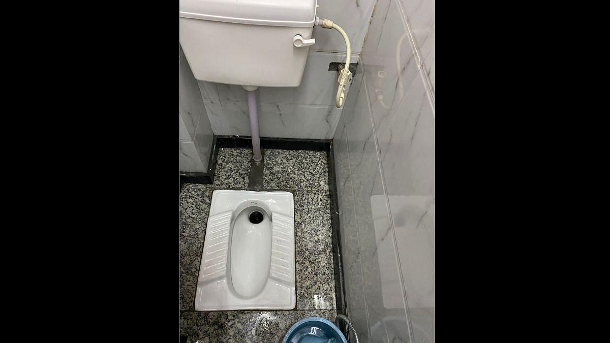 Washroom at Tis Hazari Courts Complex | ThePrint