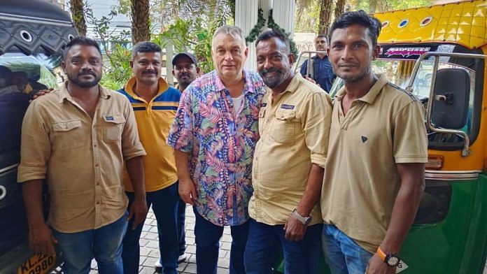 Hungarian Prime Minister Viktor Orbán with locals in Kochi, Kerala. | Saleem Ibn Majeed/ Facebook