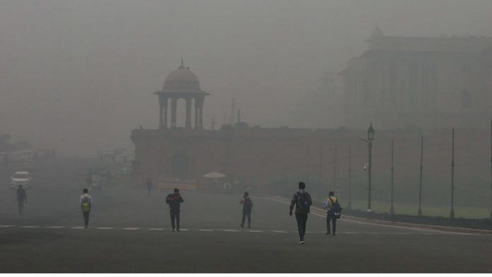 Winter air pollution in New Delhi | Suraj Singh Bisht | ThePrint