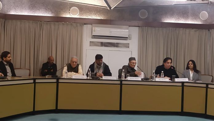Launch event of Raj Nehru's 'I am Shiva' at IIC, Delhi | Photo: Krishan Murari, ThePrint
