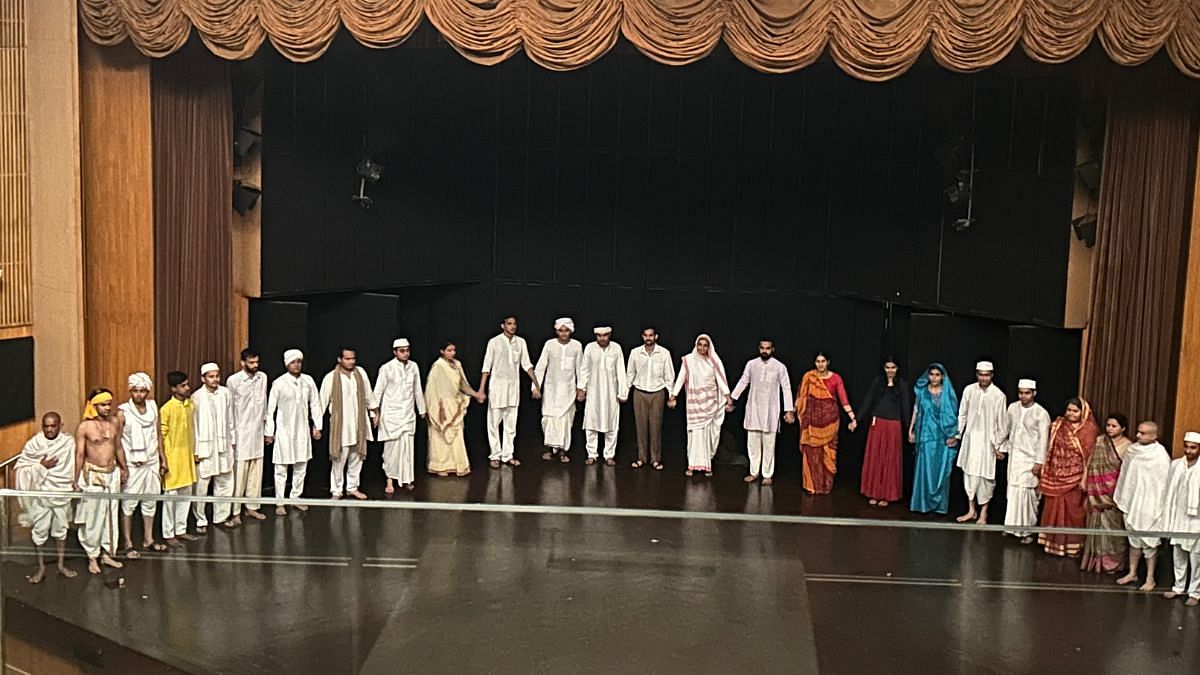 Cast of Kasturba versus Gandhi | Zenaira Bakhsh, ThePrint