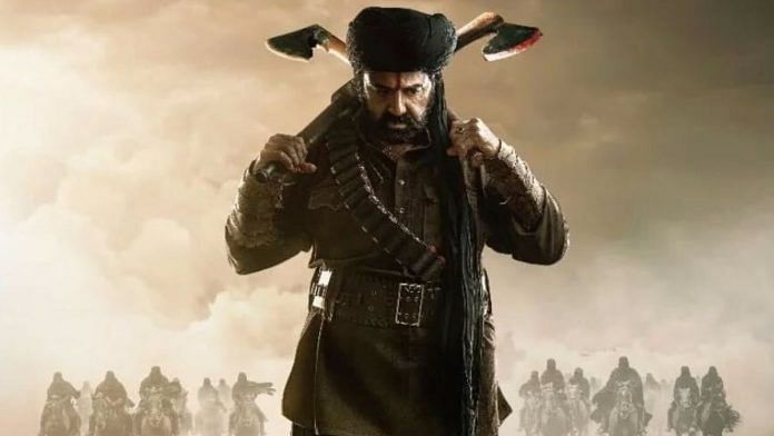 Balakrishna on the poster of Daaku Maharaaj | Instagram