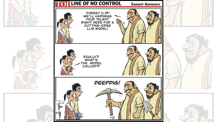 Sandeep Adhwaryu | X/@CartoonistSan
