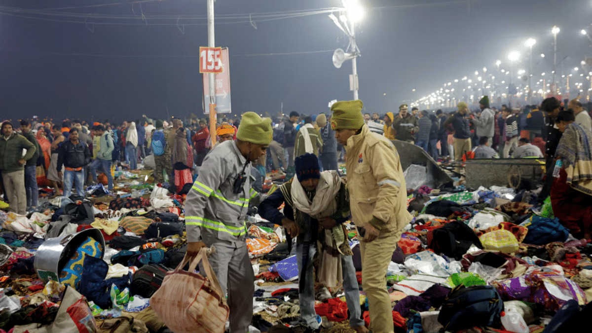 At least a dozen feared dead in Mahakumbh stampede, devotees say 