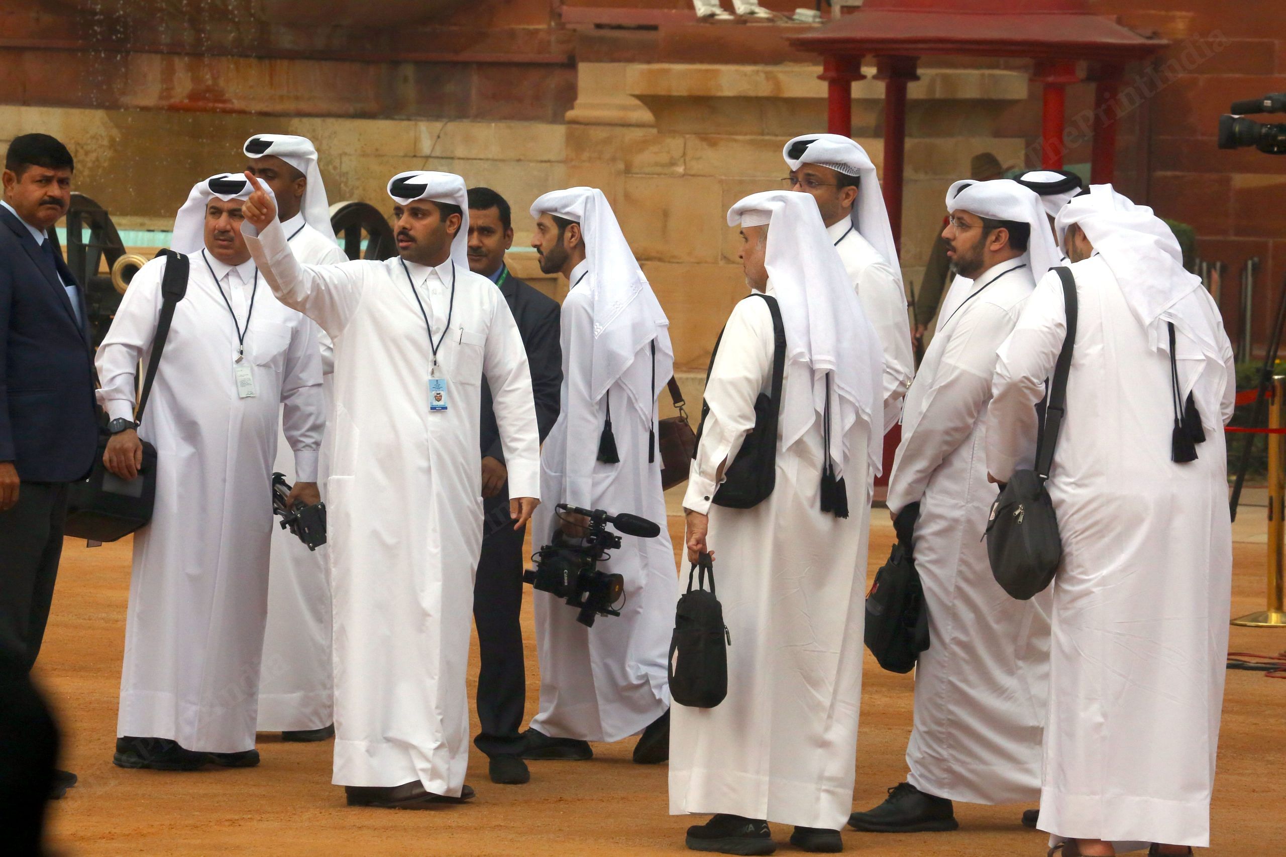Media delegation with the Amir of Qatar | Praveen Jain | ThePrint
