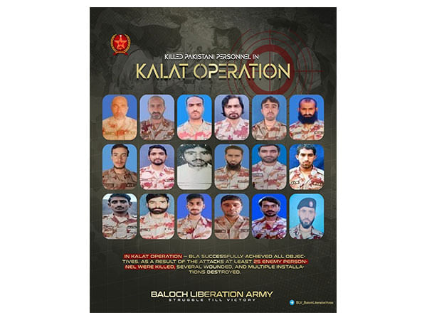 Baloch Liberation Army rejects Pak military's claims, highlights strategic gains in Kalat attack