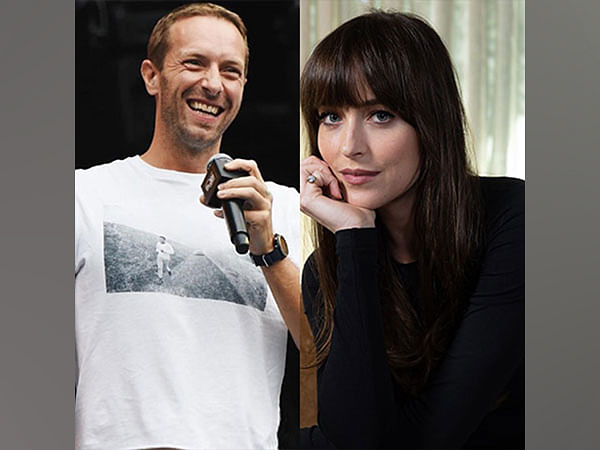 Chris Martin, Dakota Johnson take holy dip in Triveni Sangam at Maha Kumbh