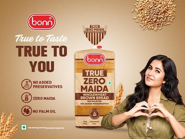Bonn Launches TRUE ZERO MAIDA Wholewheat Brown Bread, An Ideal Choice that Provides Health with Every Slice