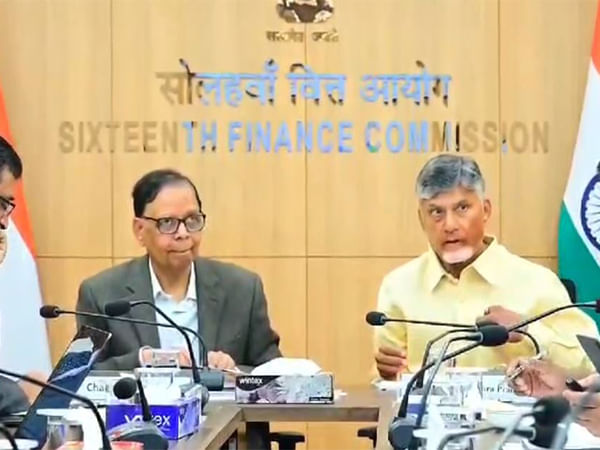 Andhra CM Chandrababu Naidu meets 16th Finance Commission Chairman in Delhi