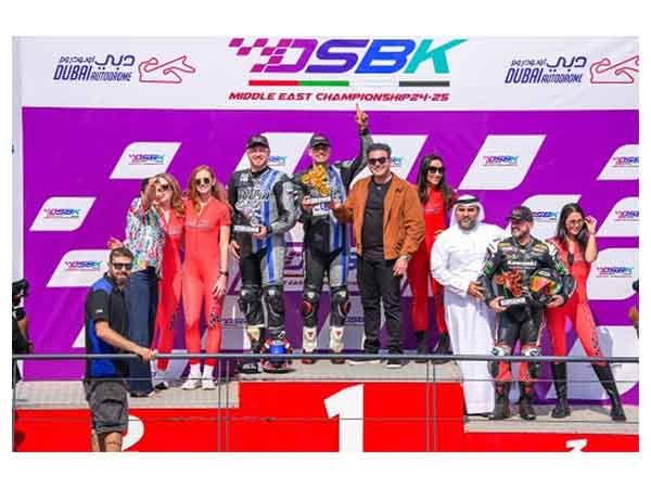 Bollywood Stars Blazed the Track at Dubai Autodrome for 'DSBK Middle East Championship'