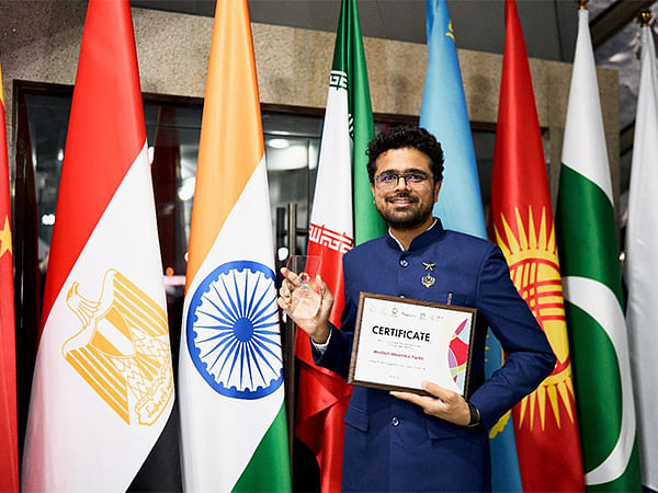Madhish Parikh from India bags BRICS and SCO Young Leaders Award in Russia