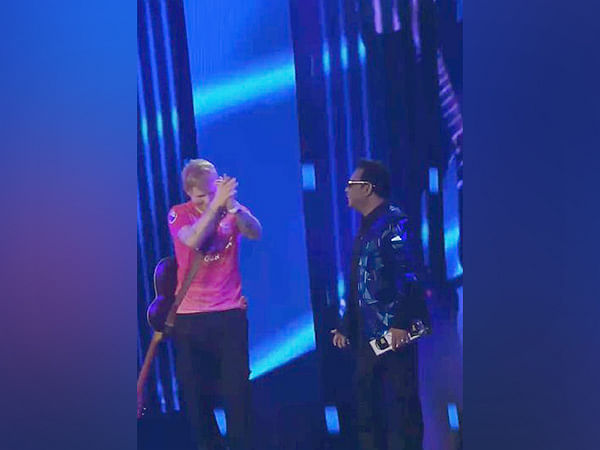 AR Rahman joins Ed Sheeran during Chennai concert, duo enthralls audience with 'Shape of You X Urvasi' mashup