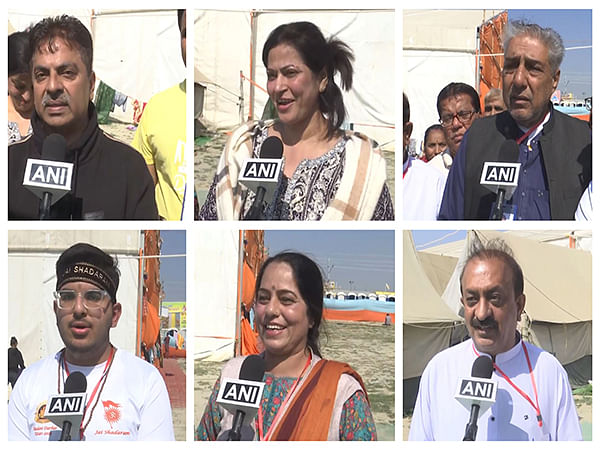   Pakistani pilgrims join Maha Kumbh Mela in Prayagraj, praise India's hospitality