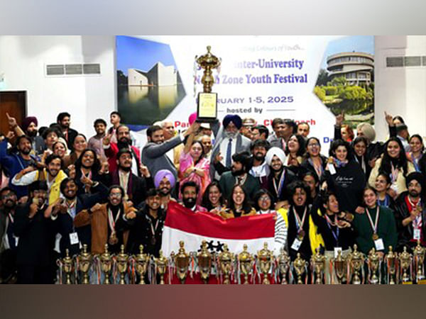 With 26 trophies, Chandigarh University lifts overall trophy during 38th AIU Inter-University North Zone Youth Festival 2025