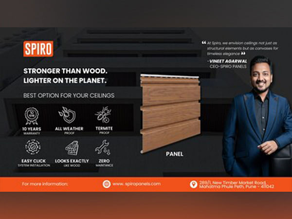 Spiro Unveils India's Most Affordable Luxury Ceilings - Timeless Wood Look, Zero Maintenance!