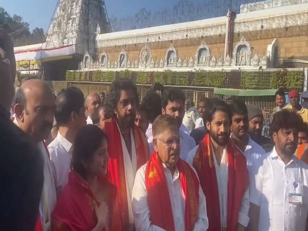  Naga Chaitanya, Sai Pallavi seek blessings at Tirupati temple after 'Thandel' success; check pics