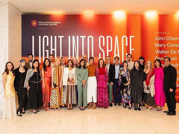 Nita Mukesh Ambani Cultural Centre launches visual art exhibition 'Light into Space'